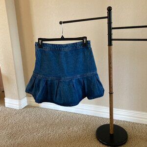 Blue jean skirt